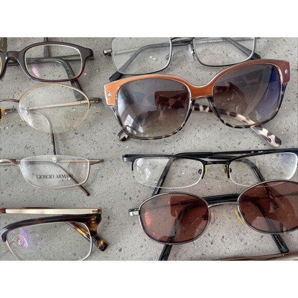 Eyeglasses Eyeglass Frames Only Lot Of 50 Various Brands Mixed Eyewear READ! - Picture 10 of 16